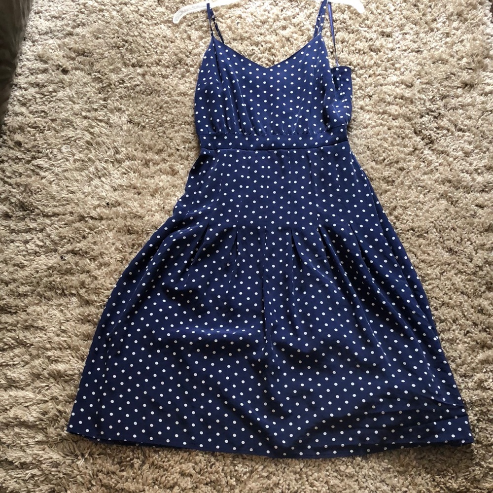 Jcrew pleated dress